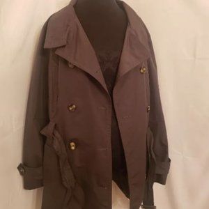 Dbl Breasted Rain Jacket